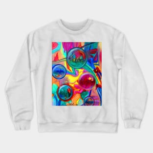 bubble cities Crewneck Sweatshirt